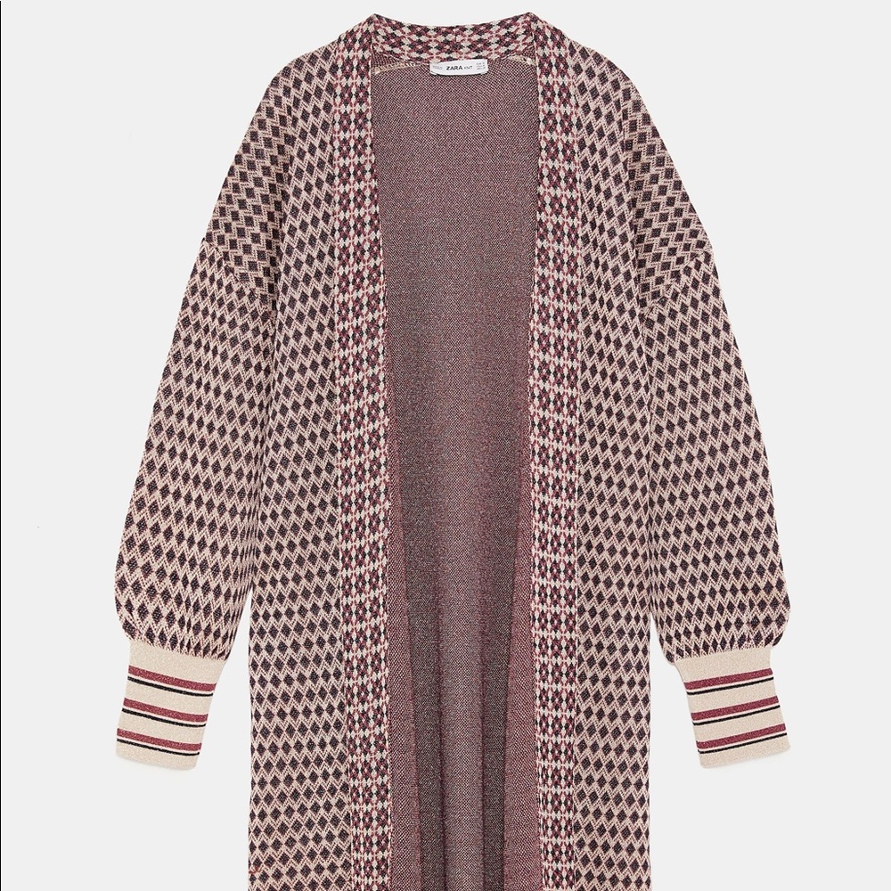 Zara Metallic Cardigan | Special Edition